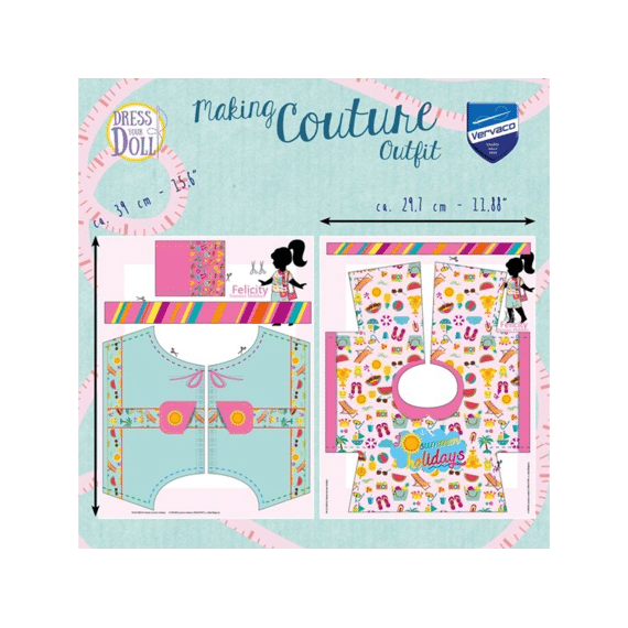 Outfit Making Couture Set Felicity Summer Holidays