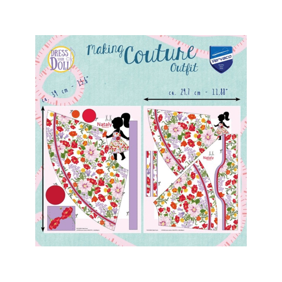 Outfit Making Couture Set Nataly Flowers