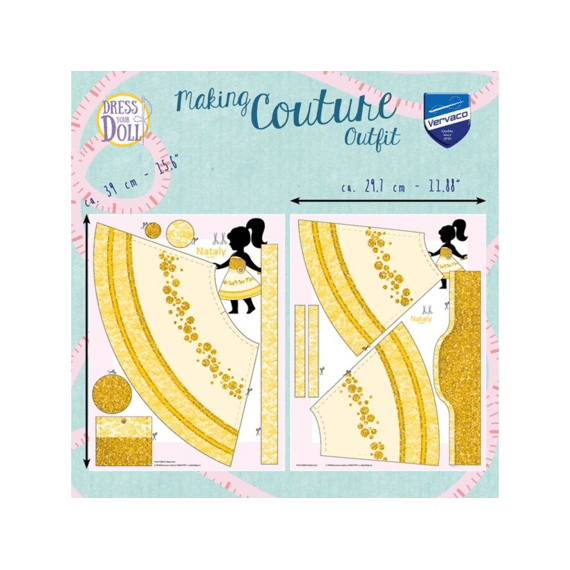 Outfit Making Couture Set Nataly Gold