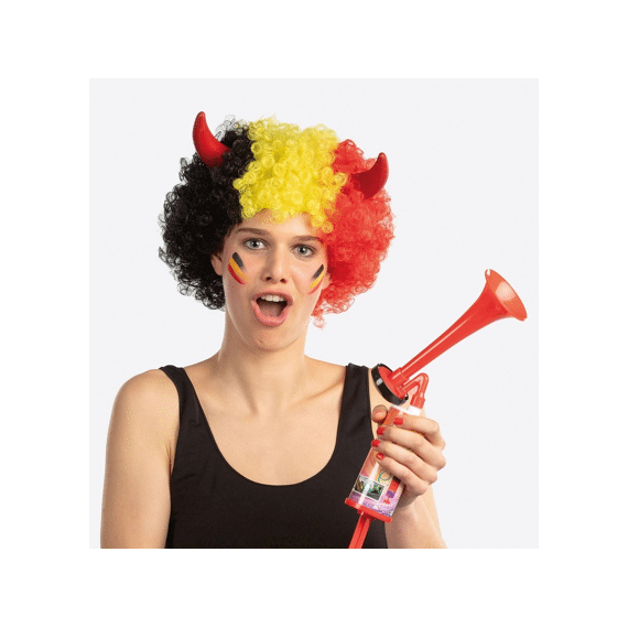 Belgium Pruik Met Horens