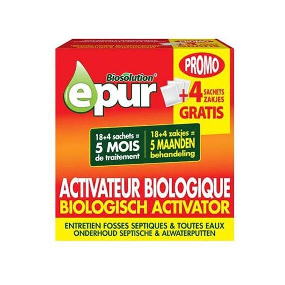 Epur Septische Activator 4Maand + 1 Maand Gratis