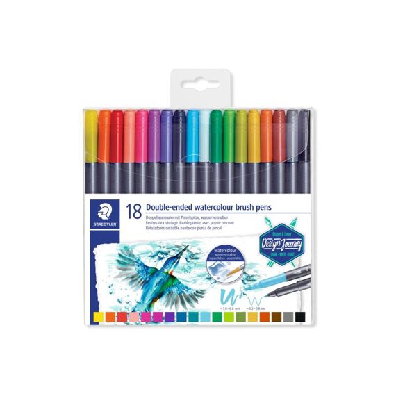 Staedtler Marsgraphic Duo Penseelmarker