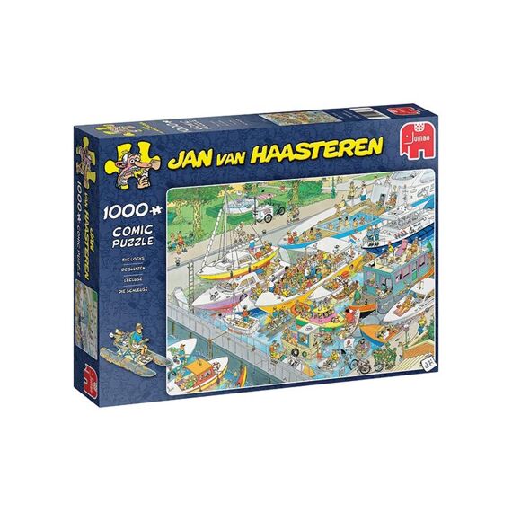 Jumbo Puzzel 1000 Stuks Jan Van Haasteren The Locks