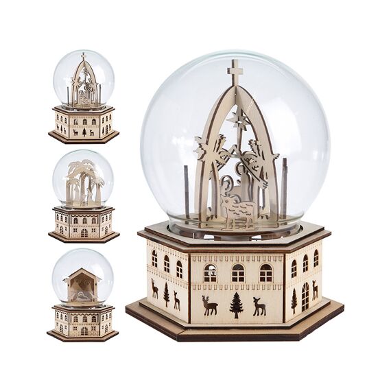 Muziekdoos Led Kerststal Fig 3