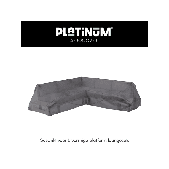 Platinum Aerocover Lounge Platform Hoes 255X255X90Xh30/45/70 Antracite
