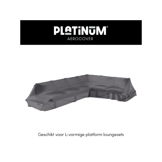 Platinum Aerocover Lounge Platform Hoes 350X275X90Xh30/45/70Cm Rechts