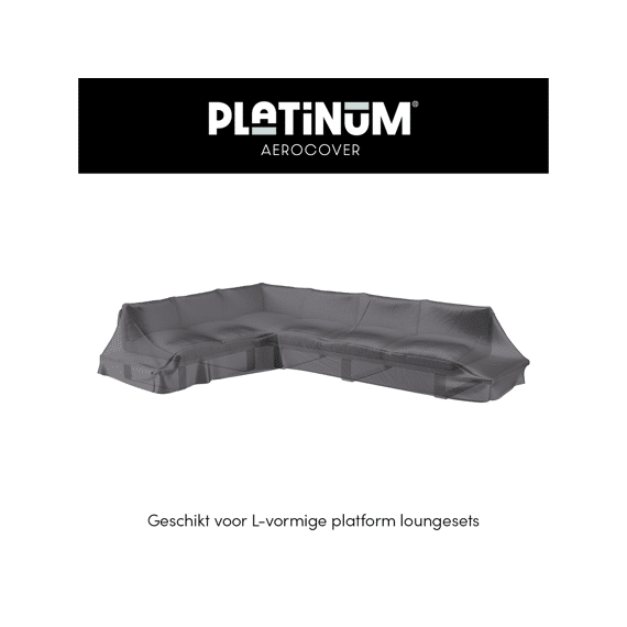 Platinum Aerocover Lounge Platform Hoes 375X300X90Xh30/45/70Cm Links
