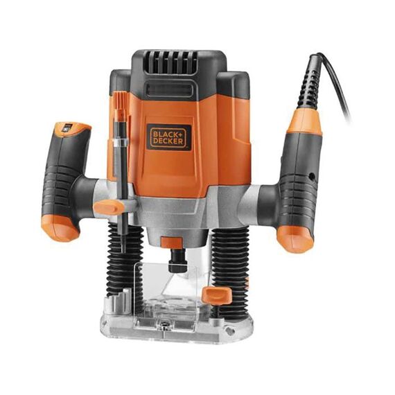 Black+Decker Bovenfrees 1/4 11Acc In Koffer 1200W