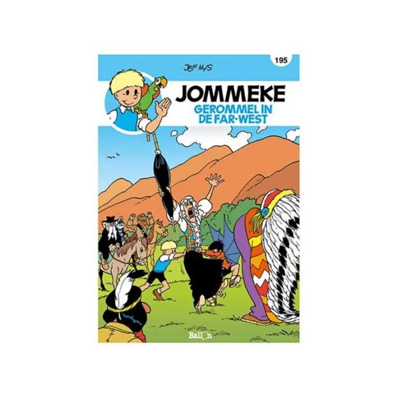 Strip Jommeke Nr 195 Gerommel In De Far-west