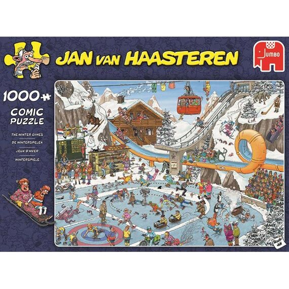 Jumbo Puzzel 1000 Stuks Jan Van Haasteren Winter Games