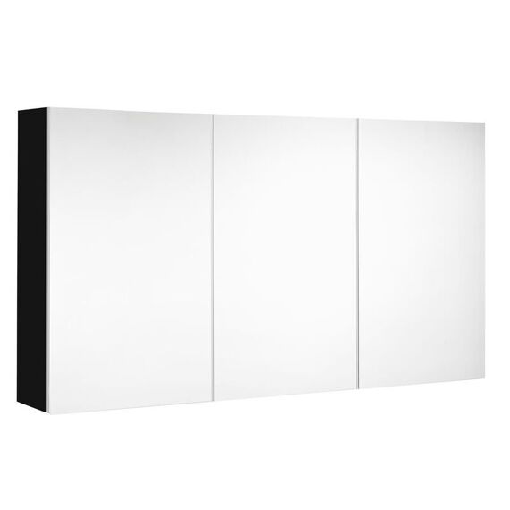 Nordik Toiletkast Ute 120 Cm Zwart Ultra Mat