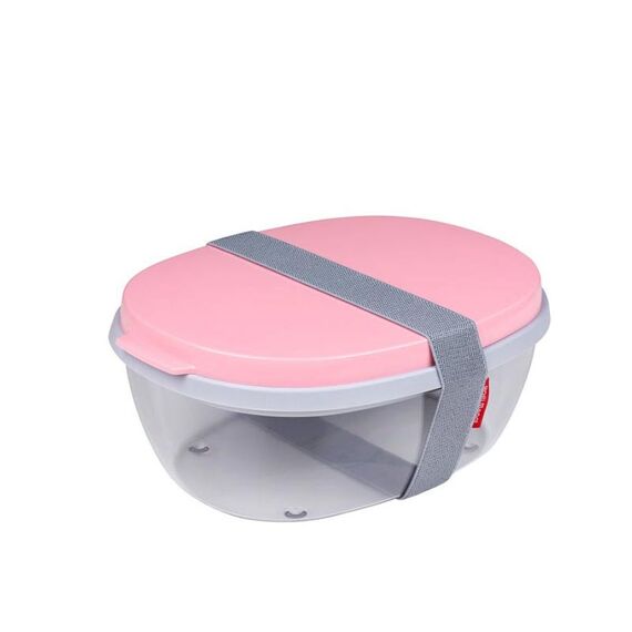 Saladbox Ellipse Nordic Pink