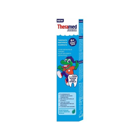 Theramed Junior Zachte Muntsmaak 6+ Jaar - 75Ml