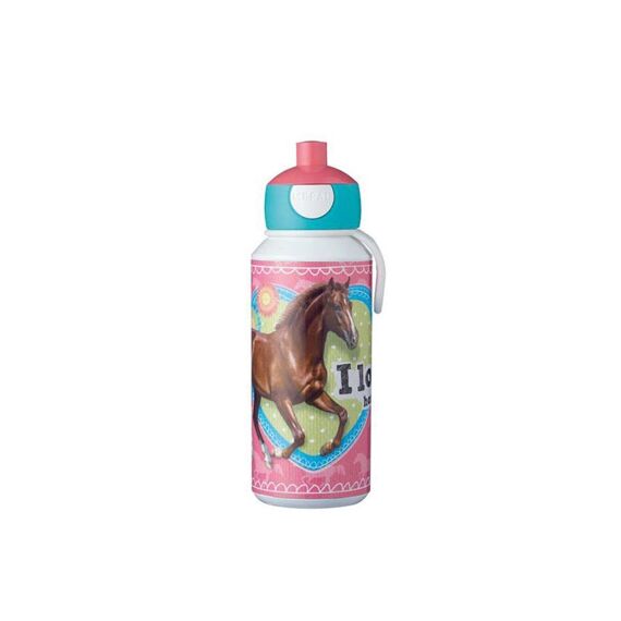 Campus Drinkfles Pop-Up 400Ml My Horse