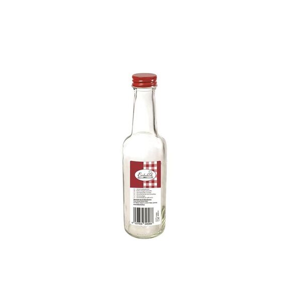 Weck Ekw Fles Rond 250 Ml Met Draaistop Rood