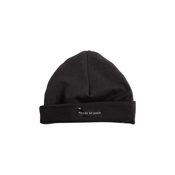 House Of Jamie Classic Hat Black 0-3M