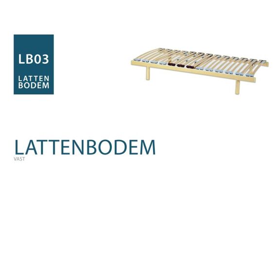 Lattenbodem Vast