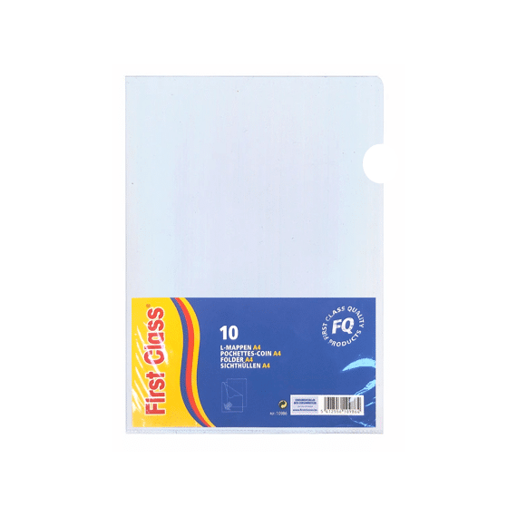 Dokumentmappen A4 Kristal 10St