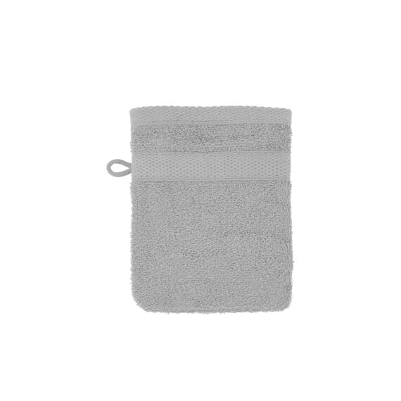 Tiseco Washandje 15x21cm Cool Grey Set/2