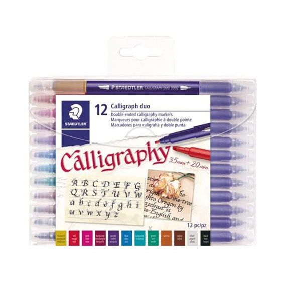 Calligraph Duo Kalligrafie Pen 12 Stuks