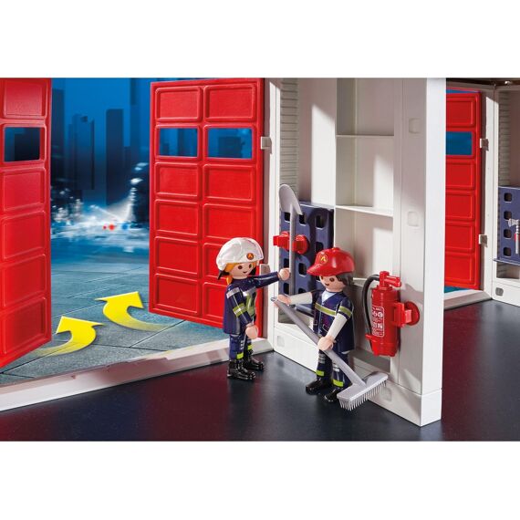 Playmobil 9462 Grote Brandweerkazerne Met Helicopter