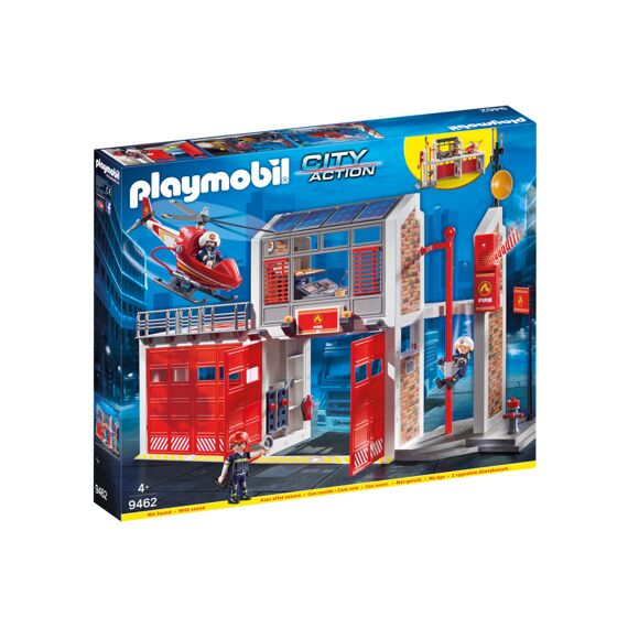 Playmobil 9462 Grote Brandweerkazerne Met Helicopter