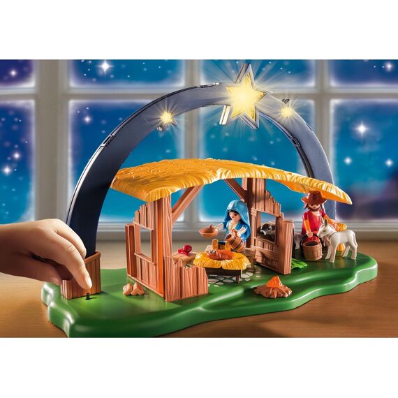 Playmobil 9494 Kerststal Met Heldere Ster