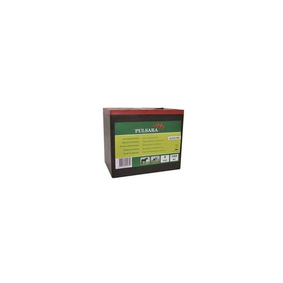 Pulsara Alkaline Batterij High Performance 9V/160Ah Compact