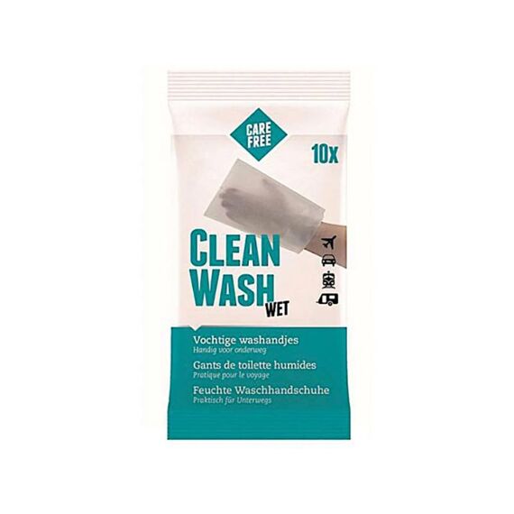 Dr Care Washandjes Clean Wash Vochtig Set/10
