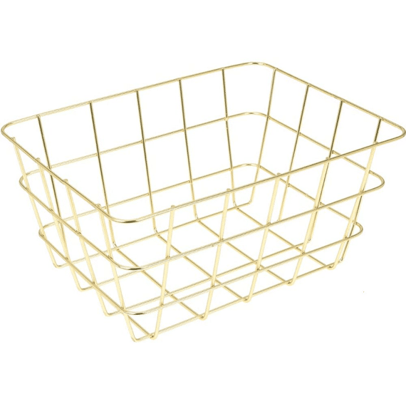 Mand 24X18X12Cm Goud Kleur 220Gr