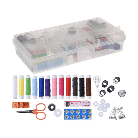 Naaibox Met 44 Accessoires 17.5x9.5x3.9cm