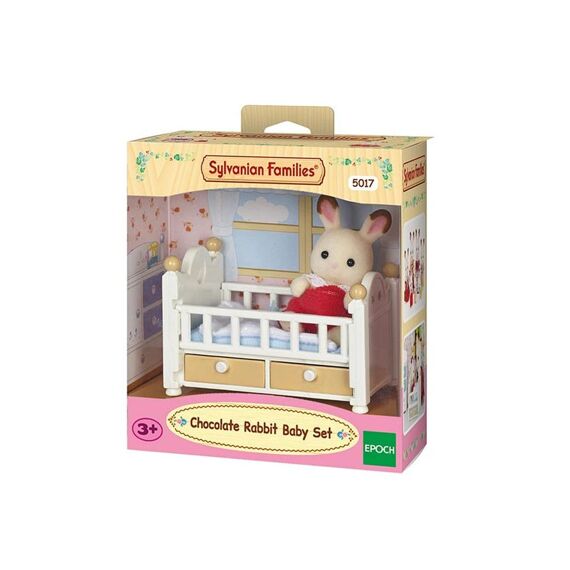 Sylvanian Families Set Baby Chocoladekonijn (Babybedje)