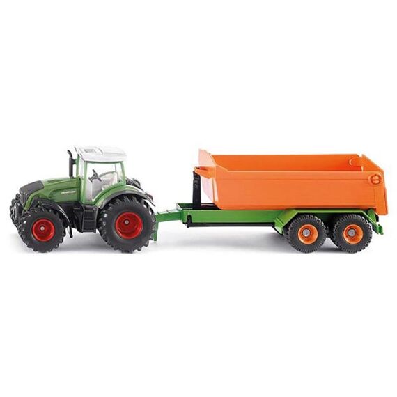 Siku 1989 Fendt tractor met Joskin aanhangwagen