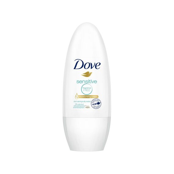 Dove Deodorant Roll-On Anti-Transparant Sensitive 50Ml