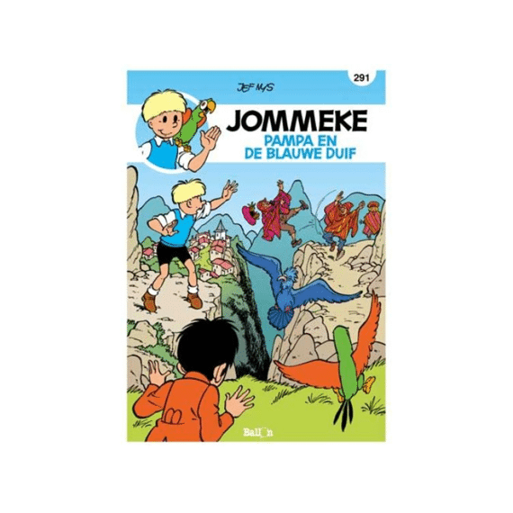 Strip Jommeke Nr 291 Pampa En De Blauwe Duif