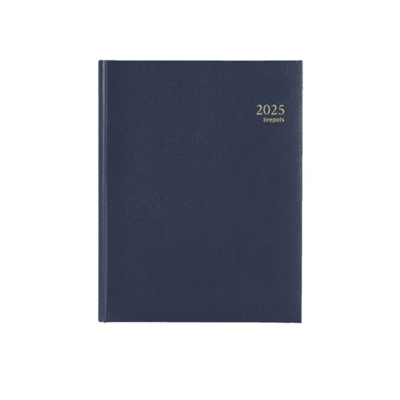 Brepols Agenda Timing Week 6-Talig Lima - Met Leeslintje Blauw