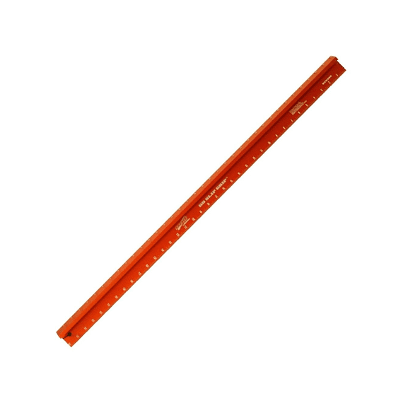 Anti-slip Meetlat Met Golvend Handvat  121cm