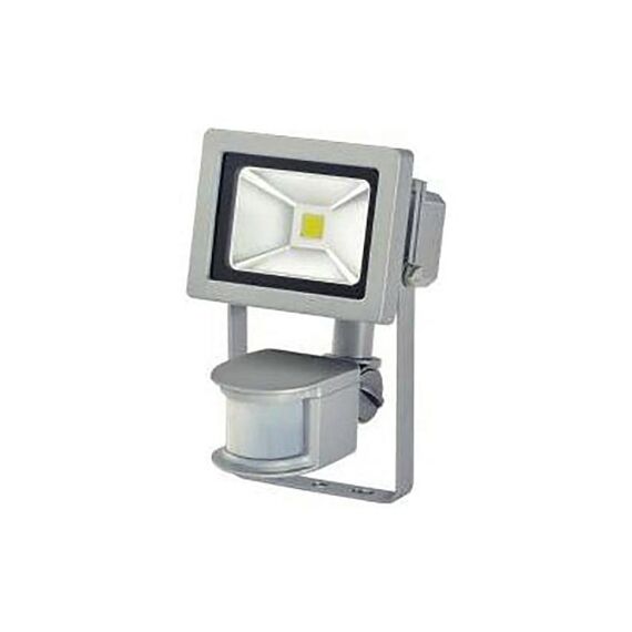 Alcinda Led Strahler 10W Mit Pir Ip44/Aluoptik/Mit Bewegungsmelder