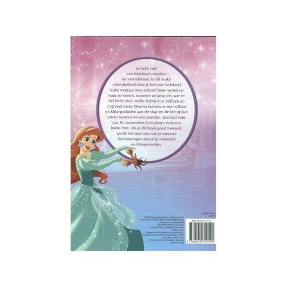 Disney Vriendenboek Prinses