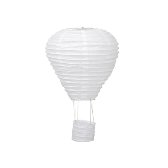 Papieren Ballon 40Cm Wit