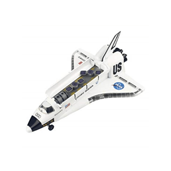 Die Cast Pull Back Space Shuttle 14Cm Licht En Geluid