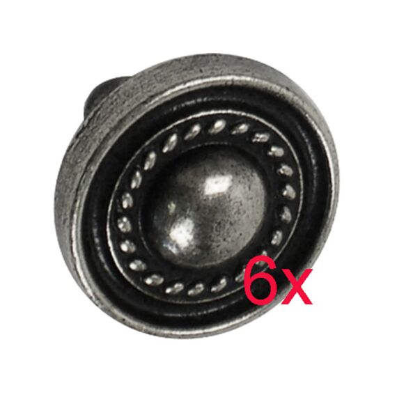6 Toppen Oud Ijzer 25 Mm