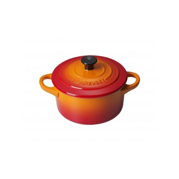 Le Creuset Mini Braad / Stoofpan Oranje-Rood