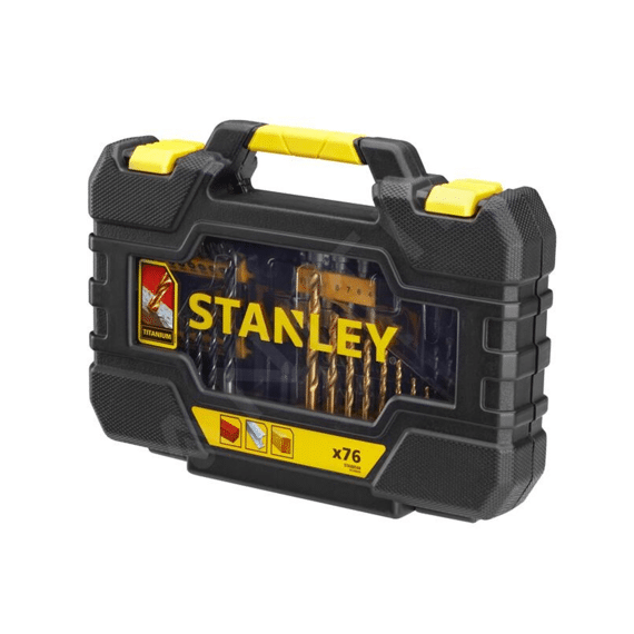Stanley 76-Delig Set Bits, Boren en Dopsleutels