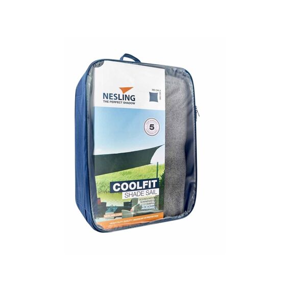 Platinum Coolfit Schaduwdoek Vierkant 3.6X3.6X3.6X3.6M Antraciet