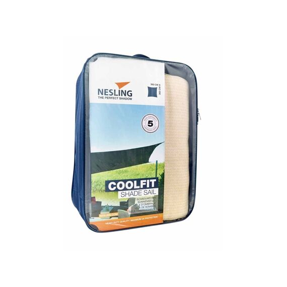 Platinum Coolfit Schaduwdoek Vierkant 3.6X3.6X3.6X3.6M Gebroken Wit