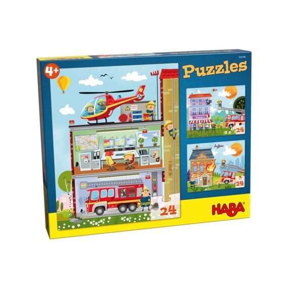 Haba Puzzel Kleine Brandweerkazerne