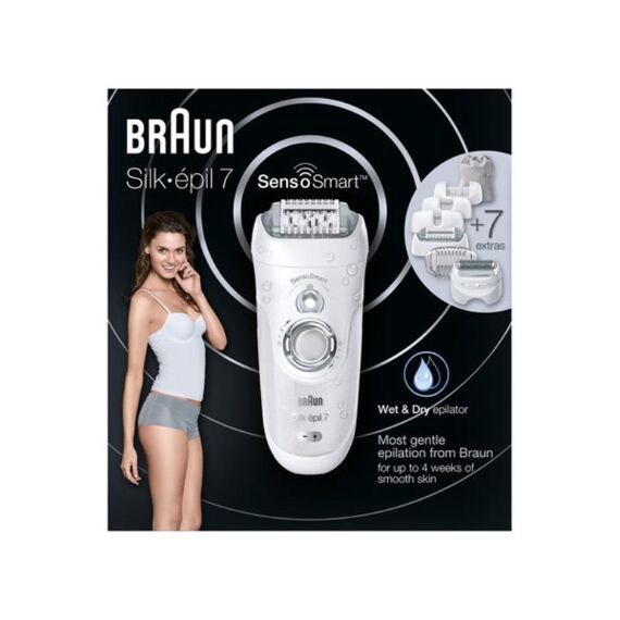 Braun Se 7-880 Epilator + Scheer Silk Epil Sensosmart