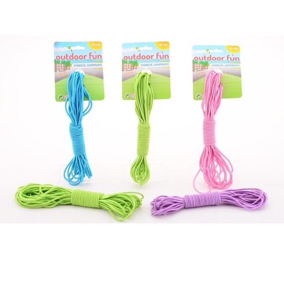 Outdoor Fun Chine Jumprope 10 Meter 4 Assortimenten Prijs Per Stuk