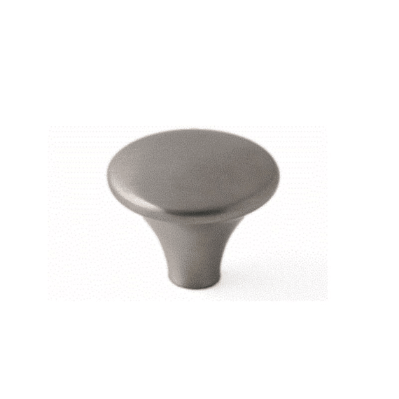 Knop 30Mm Zmc/Rvs-Kleur